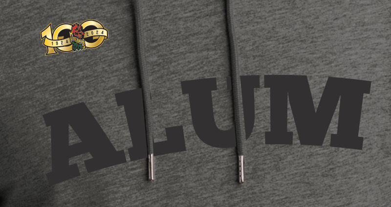 Gray Alumni Featherweight Hoodie WOMENʻS